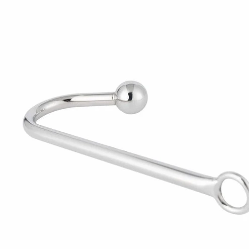 Metal Hook Anal Sex Toy 3294 AllNight Smooth 0702
